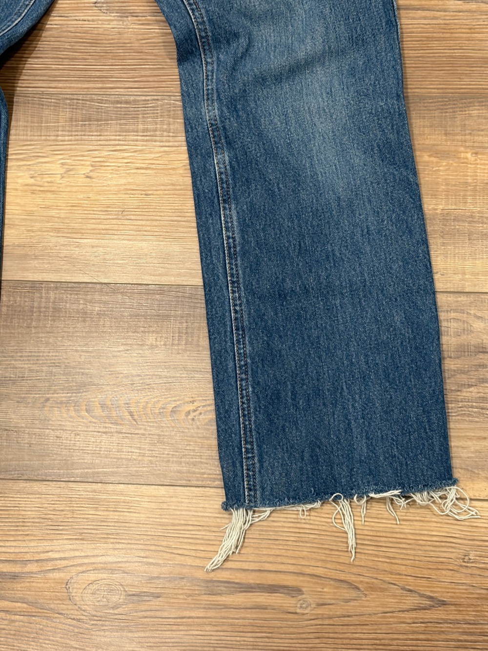 Vintage Gap Y2K bootcut 2002 button fly 6 regular frayed hem great condition - Picture 2 of 14
